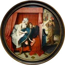 Josef a Potífarova žena